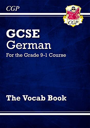 GCSE German Vocab Book (For exams in 2024 and 2025) (CGP GCSE German)